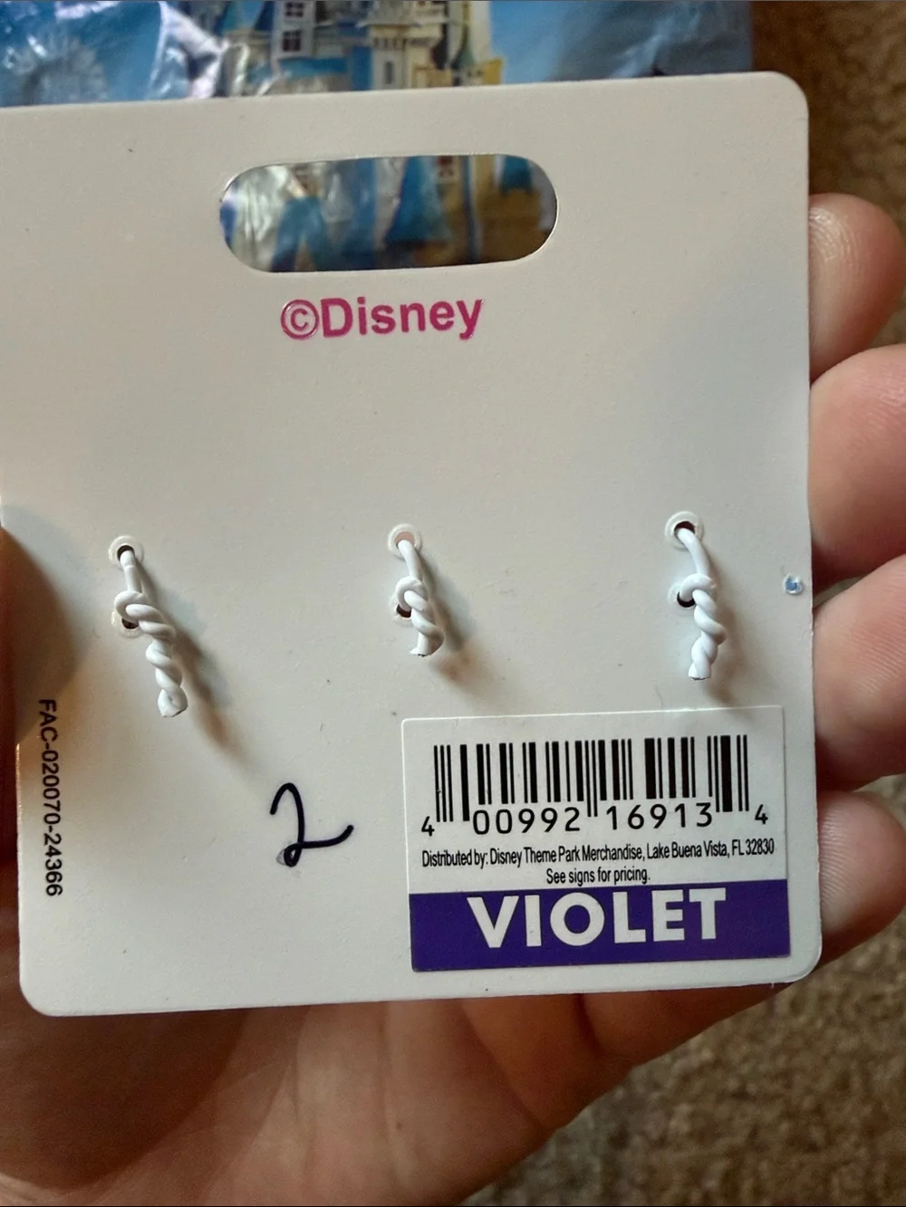 Disney Parks Classics Charm Trio